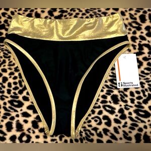 Sports Illustrated High Waist Bikini Bottom Size Small NWT swimsuit swimwear